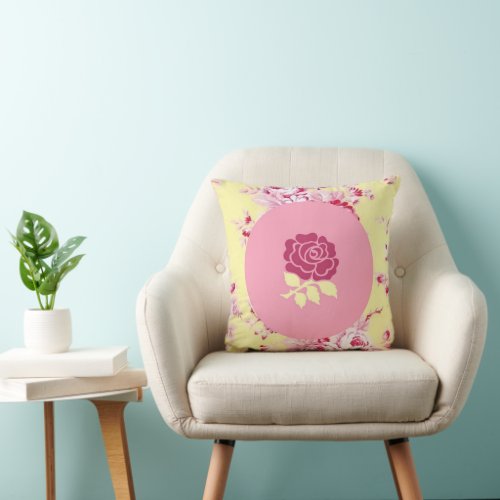 Chic Rose Pillow