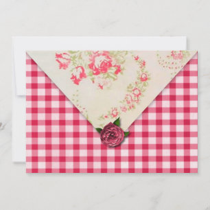 Chic Rose Save The Date