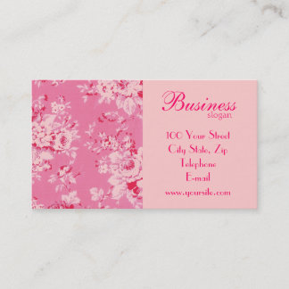 Chic Roses Business Card 3