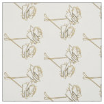 Chic Roses Floral Pattern Fabric