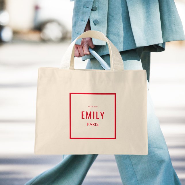 Chic Rouge Red Beauty / Fashion Brand Promo Mini Tote Bag (Creator Uploaded)