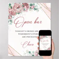 https://rlv.zcache.com/chic_rustic_blush_floral_gold_frame_open_bar_sign-rcaab1567868748dfb908a578c0d804db_a8k6kx_200.webp