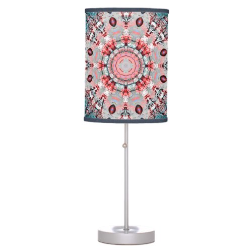 Chic Sacred Geometric Kaleidoscope Table Lamp