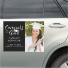 Chic Script CONGRATS GRAD Black