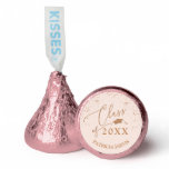 Chic Script Graduation Festive Rose Gold Glitter Hershey®'s Kisses® Chic Script Graduation Festive Rose Gold Glitter Hershey®'s Kisses®