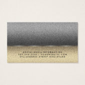 Chic Sepia Silver Two-tone Colors (Back)
