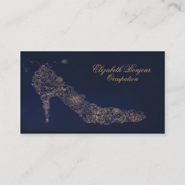 Chic Shoe ~  Business Card (Front)