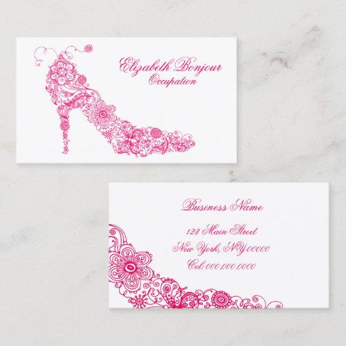 Chic Shoe ~ Business Card