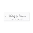 Chic Signature Script Hang Tag