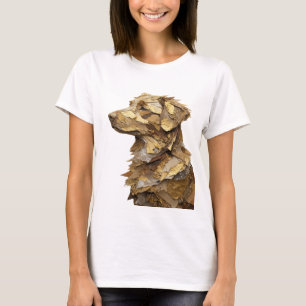 Chic Silver ABSTRACT ART Abstract Design T-Shirt