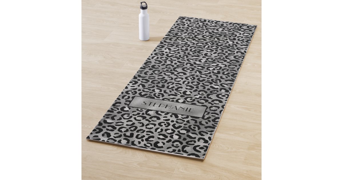  Cheetah Leopard Yoga Mat, Non Slip Exercise Mat Made