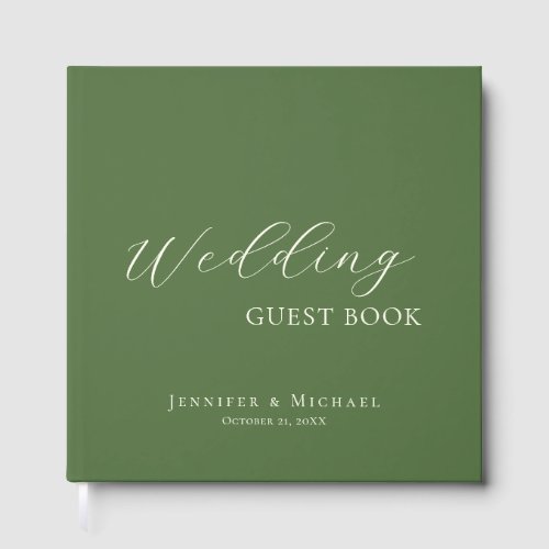 Chic Simple Minimalist Modern Plain Wedding