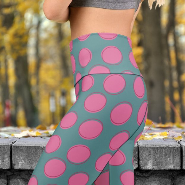 Custom Inked Popcolour Pocket Capri Leggings - Flat Supplex