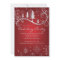 Chic Snowflakes Christmas Trees Holiday Party