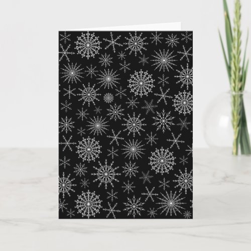 Chic Snowstorm Holiday Card