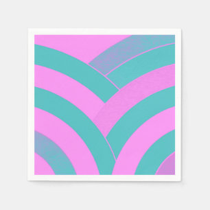 chic sophisticated modern chevrons paper napkins