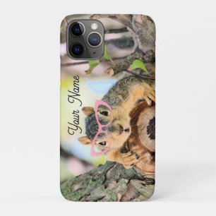 Chic squirrel iPhone 11 pro case