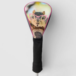 Chic squirrel golf head cover