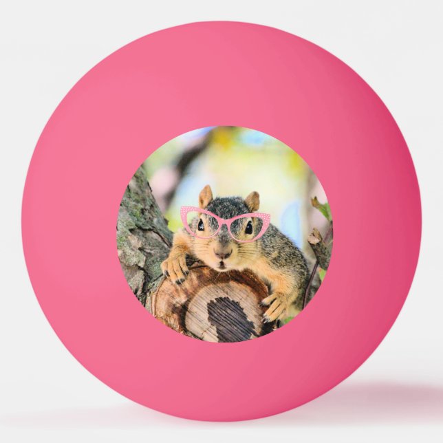 Chic squirrel ping pong ball (Front)