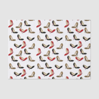Chic Stiletto Heels Tissue Paper