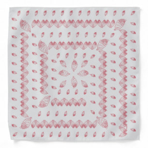 Chic Strawberry Ice Cream Cones Spiral  Bandana