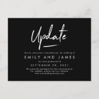 Chic Strokes EDITABLE COLOR Change The Date