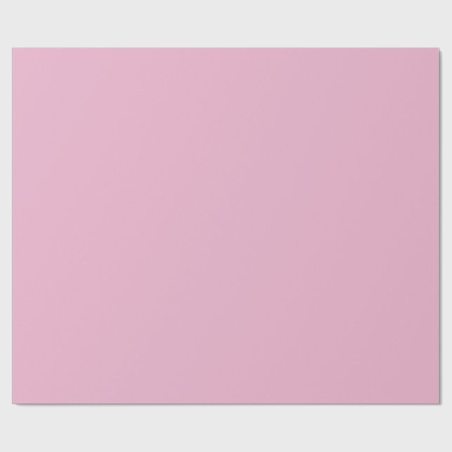 CHIC & STYLISH_MODERN PINK SOLID WRAPPING PAPER (Flat)