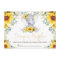 Chic Sunflower Jungle Elephant Baby Diaper Raffle