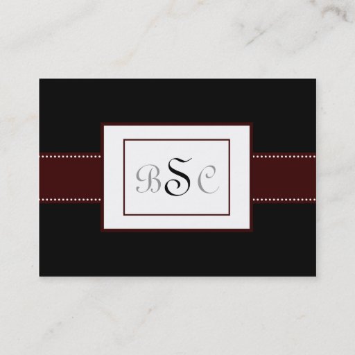 Customizable Chic Susan Chubby Business Cards