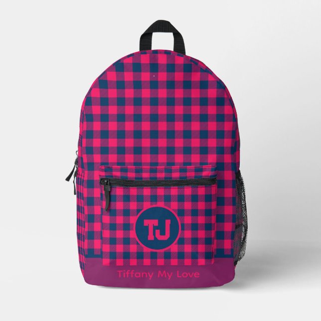 Chic Team Gym Retro Backpack (Front)