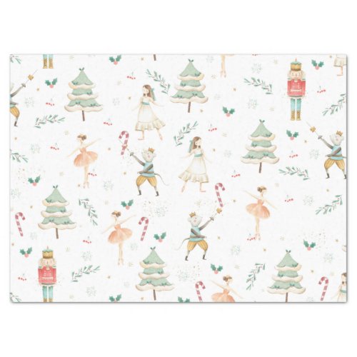 Chic The Nutcracker Christmas Ballet Decoupage Tissue Paper