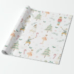 Chic The Nutcracker Christmas Ballet Decoupage Wrapping Paper<br><div class="desc">Matching items available in store!  (c) The Happy Cat Studio.</div>