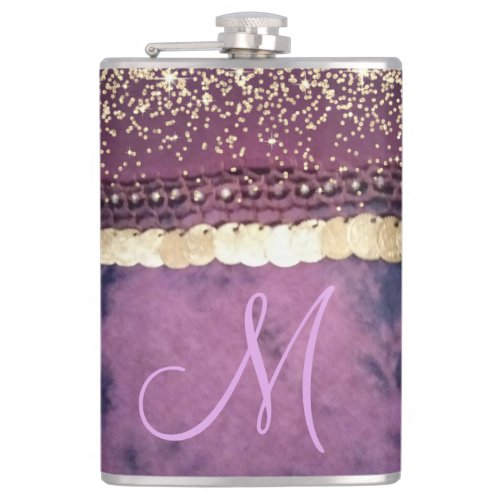 Chic Tie Dye Monogram Gypsy Scarf     Flask