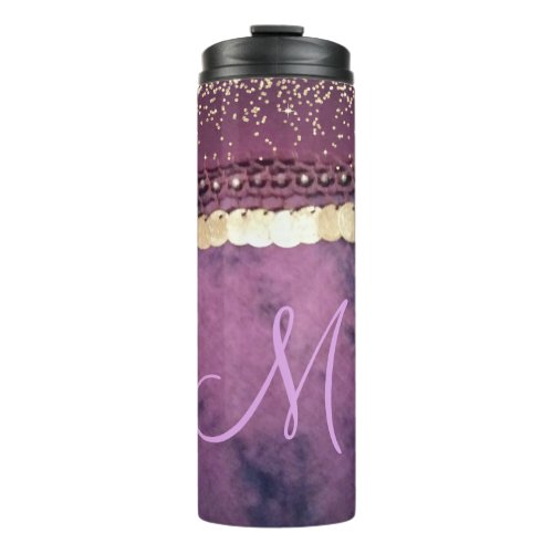 Chic Tie Dye Monogram Gypsy Scarf  Thermal Tumbler