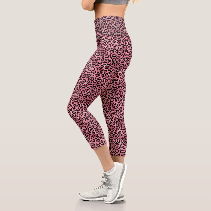 pink cheetah leggings