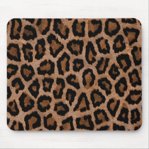 Chic Trendy Leopard Pattern Mouse Pad