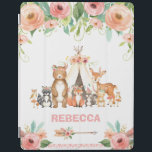 Chic Tribal Boho Cute Woodland Animals Teepee iPad Smart Cover<br><div class="desc">(c) The Happy Cat Studio</div>