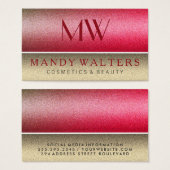 Chic Two-tone Colors with Monogram (Front & Back)