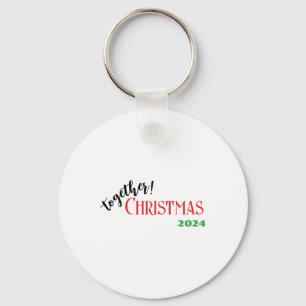 Chic Tygraphy Together Christmas Infant Keychain