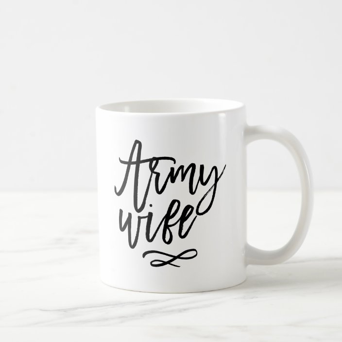 army wife mug