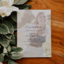 Chic Typography | Faded Photo Surprise Party Invitation