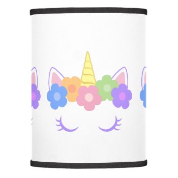 Chic Unicorn Lamp Shade by CreativeClutter at Zazzle