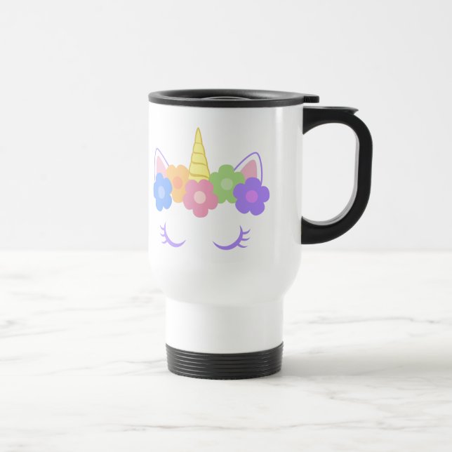 Chic Unicorn Travel Mug (Right)