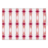 Chic Urban Magenta White Gold Designer Columns NT (Front Horizontal)