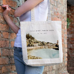 Chic Verona Adige River Italy Watercolor Wedding Tote Bag<br><div class="desc">If you need any further customization please feel free to email me on yellowfebstudio@gmail.com. or message via Zazzle.</div>