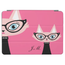 Chic Vintage Cat iPad Air Cover - Pink Chic Vintage Cat iPad Air Cover - Pink
