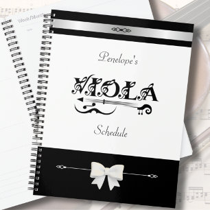 Chic Viola Student Schedule Organizer