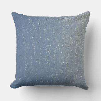 Chic Water Droplets Pattern Throw Pillow