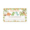 Chic Watercolor Cute Dinosaur Diaper Raffle Ticket