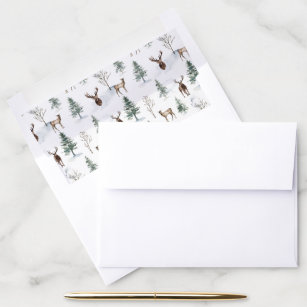 The Forest Envelope Liner – Ledgewood Fine Stationery